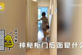 爸爸花3年收藏的一柜子收藏玩具被揭开，宝宝看到后眼神令人难忘图片