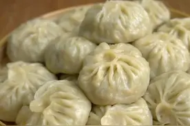 从小就爱吃的萝卜包子，不用发面，个个薄皮大馅，一顿至少吃5个图片