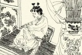 故事：老奶奶露出一口白牙，小孩将她关进小屋，还点燃了柴火图片