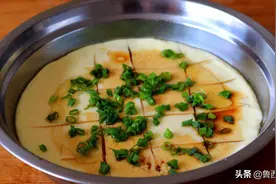 鲁西特色美食——蒸鸡蛋糕图片