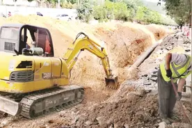 抢时间、抢进度，快马加鞭 吕梁新区快速路项目建设按下“快进键”图片