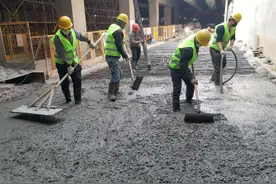 西安地铁九号线华清池站道路恢复通畅图片