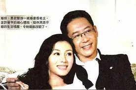 李嘉欣嫁许晋亨时，许晋亨前妻当众展示她穿过的婚纱，打脸李嘉欣图片
