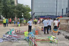 广州地铁神舟路站被淹原因查明：出入口挡土墙倒塌，导致雨水灌入站内图片