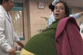 11年前，广东“巨腹女人”彭细妹患癌离家出走，现在过得如何？图片