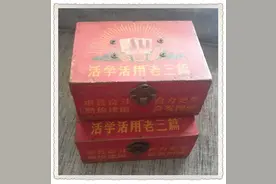 家里的一对樟木小箱子，年代感十足图片