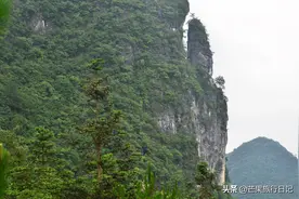 贵州大山有一座石峰，宛如观音再生，惟妙惟肖非常逼真图片