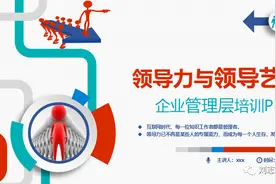 领导力与领导艺术（PPT课件）图片