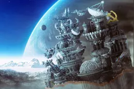 《我的世界》大神建造容纳万人空间站 我到了星际移民现场？图片
