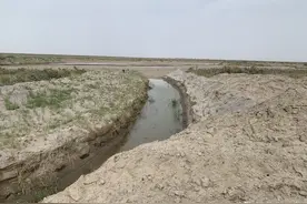 大石门水库即将建成，车尔臣河的状况却让人担忧｜2021罗布泊科考图片
