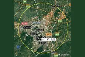 咸宁市各地至市区直线距离，通山县最近，通城县最远，了解一下？图片