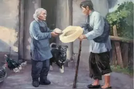 他，腰缠十三根金条，却宁可乞讨度日图片