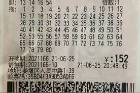 姜堰彩民再获“快乐8”2.2万元图片