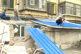 拆！拆！拆！包头一小区违建被集中拆除图片
