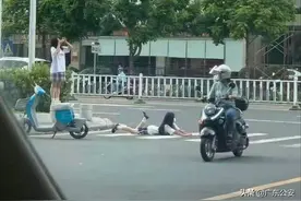 我为群众办实事｜跟风网红，2名女孩趴在斑马线上“花式”拍照！警方通报来了图片