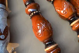 实木楼梯立柱雕花款式成品 到家直接安装图片