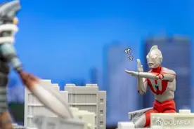 脑洞奥特曼模型场景，不洗手不要发射光线图片