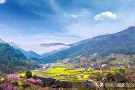 踏春归来 世外桃源之桃花朵朵开图片