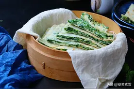 有一种馍，叫塌菜馍图片