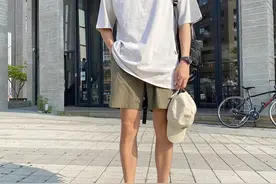 男士夏日如何穿“短裤”？9套日常穿搭时尚帅气,真的很实用！LOOK图片