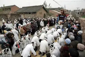 鲁西北的丧葬习俗图片