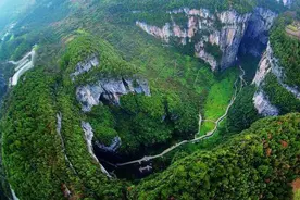 川渝世界遗产之旅（四）——鬼斧神工重庆武隆天坑（天生三桥）图片