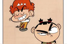 爆笑阿衰：小衰版小红帽的故事图片
