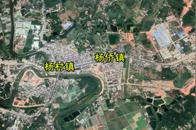 广东博罗县：集镇融为一体的杨村镇和杨侨镇，是什么关系？图片