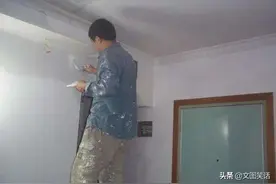 墙面裂缝掉皮？别花钱找人维修，一挤一抹，墙面恢复如新图片