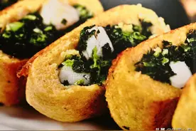 威海传统美食“海鲜菜粑粑”，从民间饭桌进入星级酒店，口味鲜美图片