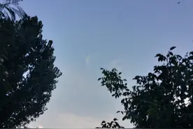 温柔的晚风如画的天空图片