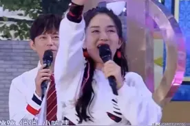 谢娜官宣二胎生女，跳跳给妹妹起名“小咘芽”，聪慧又可爱图片