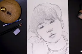 绘画小课堂，带你学习如何绘制人物素描画！图片