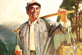 【党史故事】挑粮小道——朱德一条扁担两头挑图片