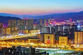 商洛县城风采——丹凤图片