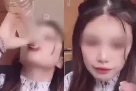 ​女网红直播时被怂恿喝农药自杀，起哄者该担责吗？图片