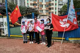 香江来信丨元朗六乡老居民被黑衣暴徒打，我再也坐不住了图片