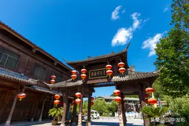 最美人间四月天，不妨来青木川古镇走一走……图片