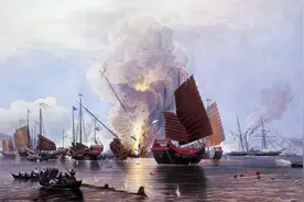 风水轮流转，2018年中英海军较量，英军舰遭16艘军舰围观图片