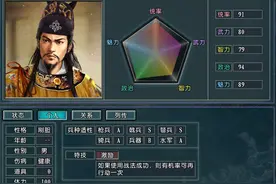 外强中干三国志11血色衣冠：看似强大，实际却颇受限制的特技图片