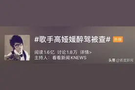 过气无人识，酒驾天下知？歌手高娅媛醉后昏睡车内图片