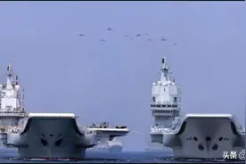逆袭！中国海军从400吨的浅水小炮舰，发展到6万吨的国产大航母图片