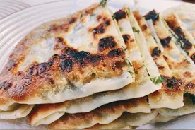 江湖怪味-荆芥菜，用它做出的叠馍竟然这样好吃图片
