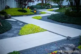 别墅庭院地面铺装材料详细介绍三图片