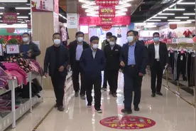 台前县委常委、宣传部部长、副县长邵宁调研省级文明城市创建工作图片