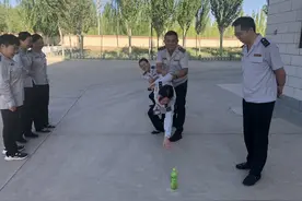 嘉安所清泉收费站开展趣味团建活动图片