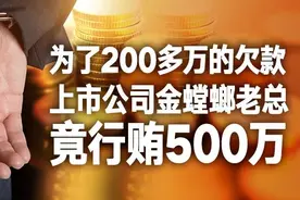 金螳螂为了200多万欠款行贿500万，真是玷污了“营销”二字图片