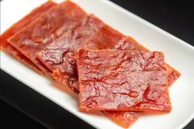 孩子开学了，多给做点猪肉脯，解馋还补充营养，秋季温和进补图片