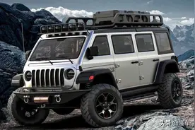新车｜Jeep要出MPV了？牧马人底盘打造，6座布局+三把锁图片