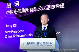 中国电信副总经理唐珂：云改数转助力企业数字化转型图片